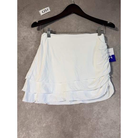 Joy Lab Pants - Joy Lab White Game Day Layered Skort with Built-In Shorts Size XS NWT